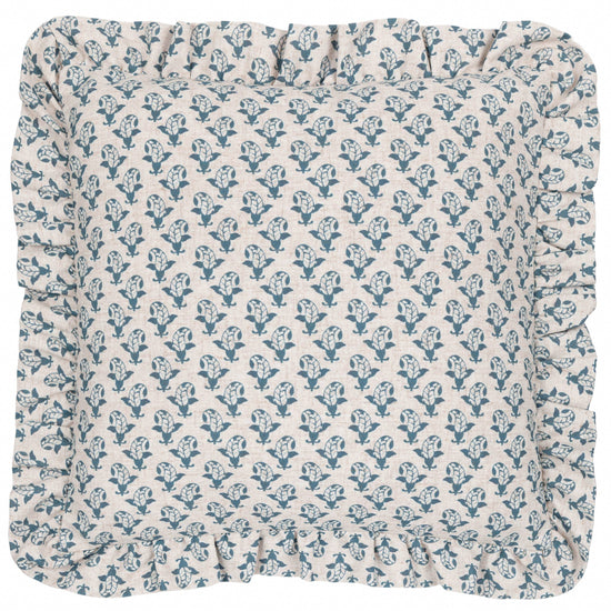 Lulah Block Print Cushion detail