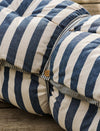 Harlton Roll Out Cushion Wide Stripe - Ink (Pack of 2)
