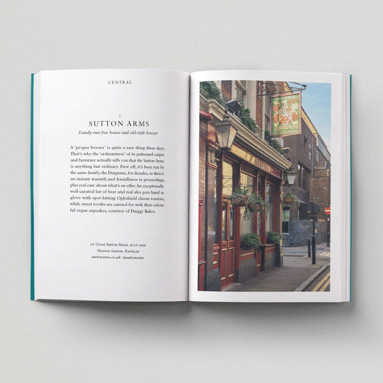 London Pubs guide inside pages