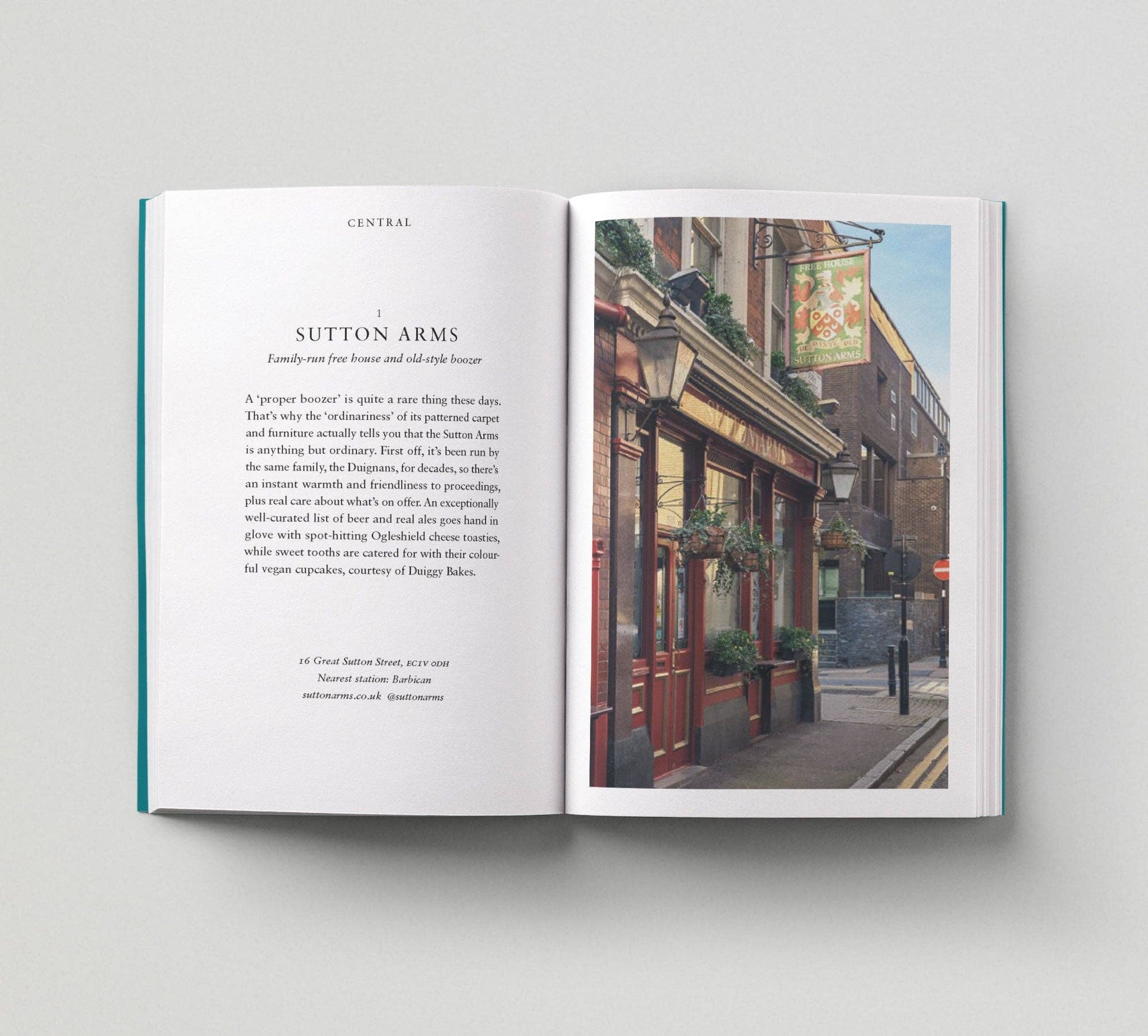 London Pubs guide inside pages