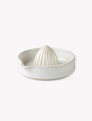 Ithaca Stoneware Lemon Squeezer — alternative angle