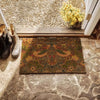 Morris and Co Strawberry Thief Coir Doormat Red