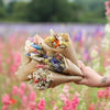 Mini dried bouquet detail