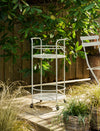 Rive Droite Drinks Trolley - Clay