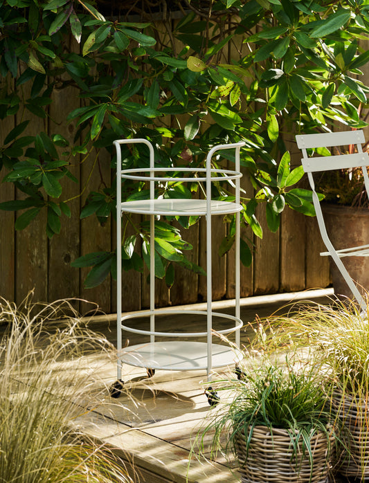 Rive Droite Drinks Trolley - Clay