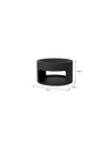 Sarsden Steel Round Fire Pit & Log Store