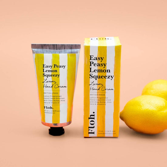 Lemon hand cream gift box