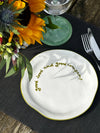 Statement Lunch Plate - 'good food and good company'