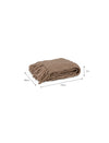 Ashfield Chunky Knit Throw - Truffle