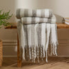 Beechwood Woven Stripe Throw Heath