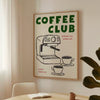Coffee Club – Retro Kitchen Wall Art