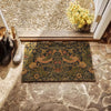Morris and Co Strawberry Thief Coir Doormat Navy