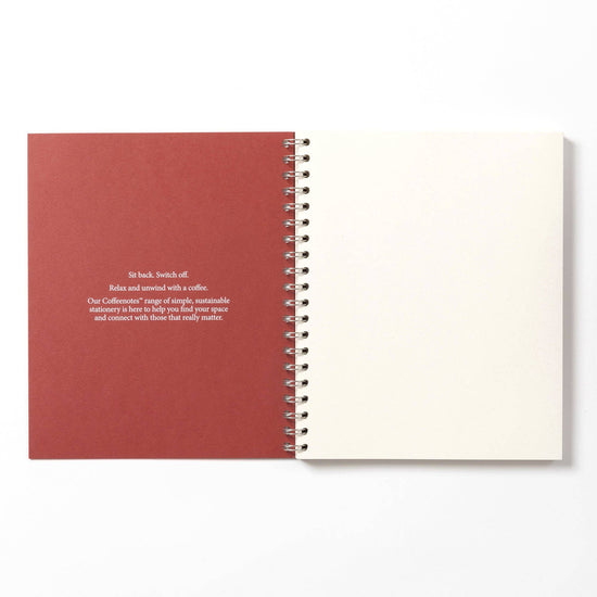 Cherry notebook detail