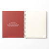 Cherry notebook detail