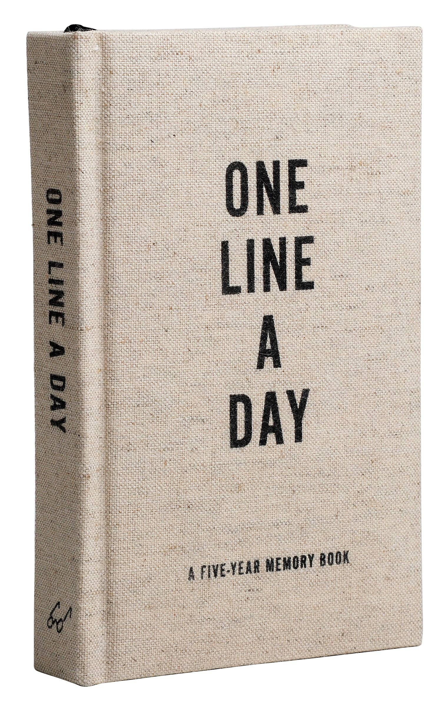 Canvas One Line A Day memory journal