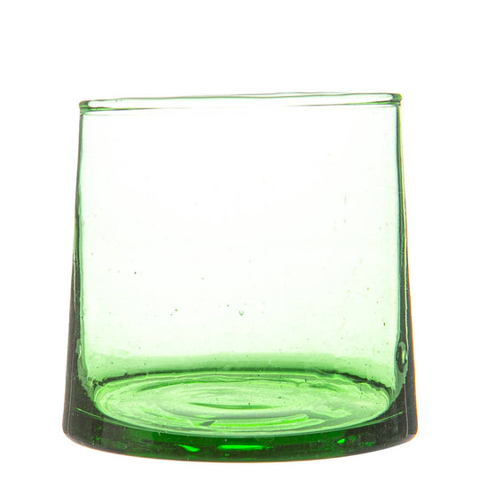 Merzouga Recycled Tumbler Glass 200ml Green