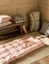 Harlton Roll Out Cushion Wide Stripe - Terracotta (Pack of 2)