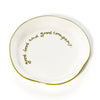 Statement Lunch Plate - 'good food and good company'