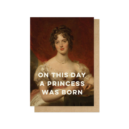 On This Day Greetings Card