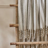Beechwood Stripe Throw detail