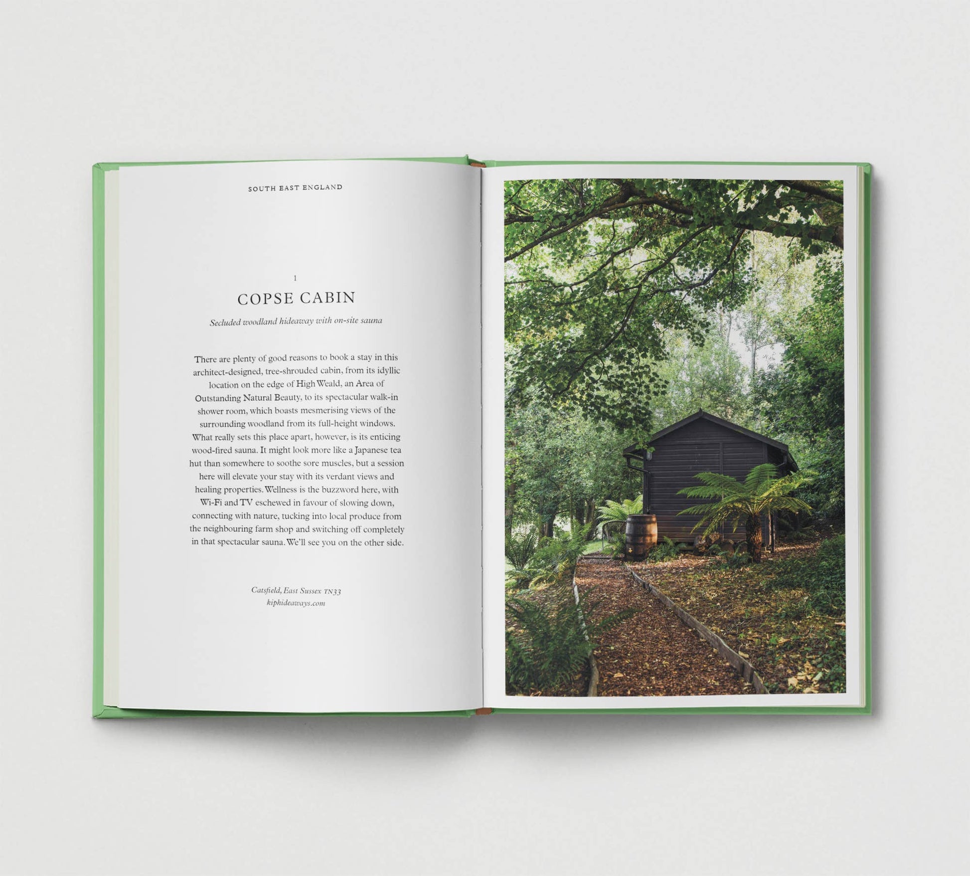 British Cabins and Hideaways inside pages