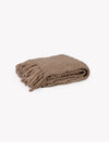 Ashfield Chunky Knit Throw - Truffle