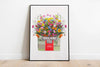 Yorkshire Tea and Wild Flowers Art Print