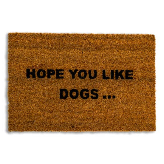Hope You Like Dogs Doormat