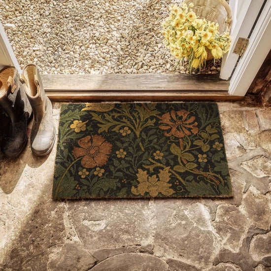 Morris and Co Compton Printed Coir Doormat