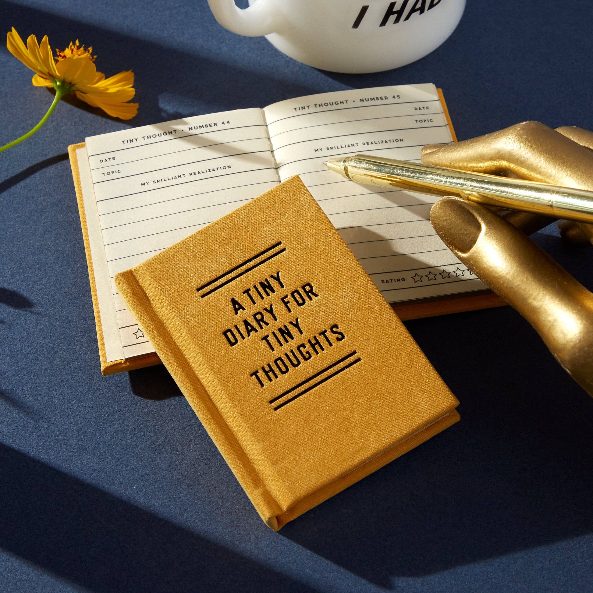 Tiny diary inside pages