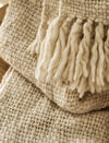 Ashfield Chunky Knit Throw - Ivory