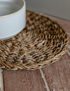 Brading Seagrass Pet Bowl Mat