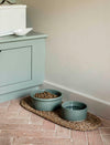 Brading Seagrass Pet Bowl Mat