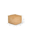 Cerney Jute Square Foot Stool