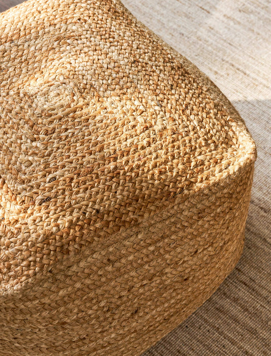 Cerney Jute Square Foot Stool