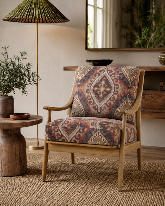Reliant Armchair - Zari Jacquard