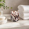 Small Confetti Candle - Brown