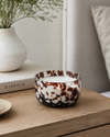 Medium Confetti Candle - Brown