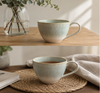 Reactive Organic Mug - Duck Egg (Pack of 4)