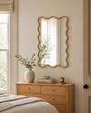 Wiggle Mirror - Oak