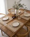 Striped Jute Placemats (Pack of 4)