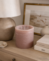 Large Rustic Pillar Candle Rustic - Taupe