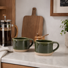 Rustic Mug - Green (Pack of 4)