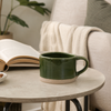 Rustic Mug - Green (Pack of 4)