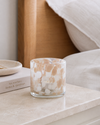 Small Confetti Candle Holder - Taupe