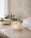 Small Confetti Candle Holder - Taupe