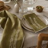 Linen Blend Napkins - Asparagus (Set of 2)