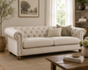 Chesterfield Sofa 4 Seater - Willow Dusty