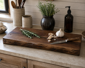 Large Chopping Board with live Edge