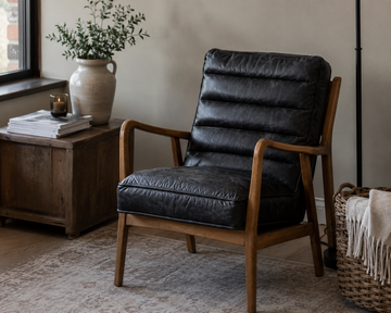 Datsun Armchair - Antique Ebony